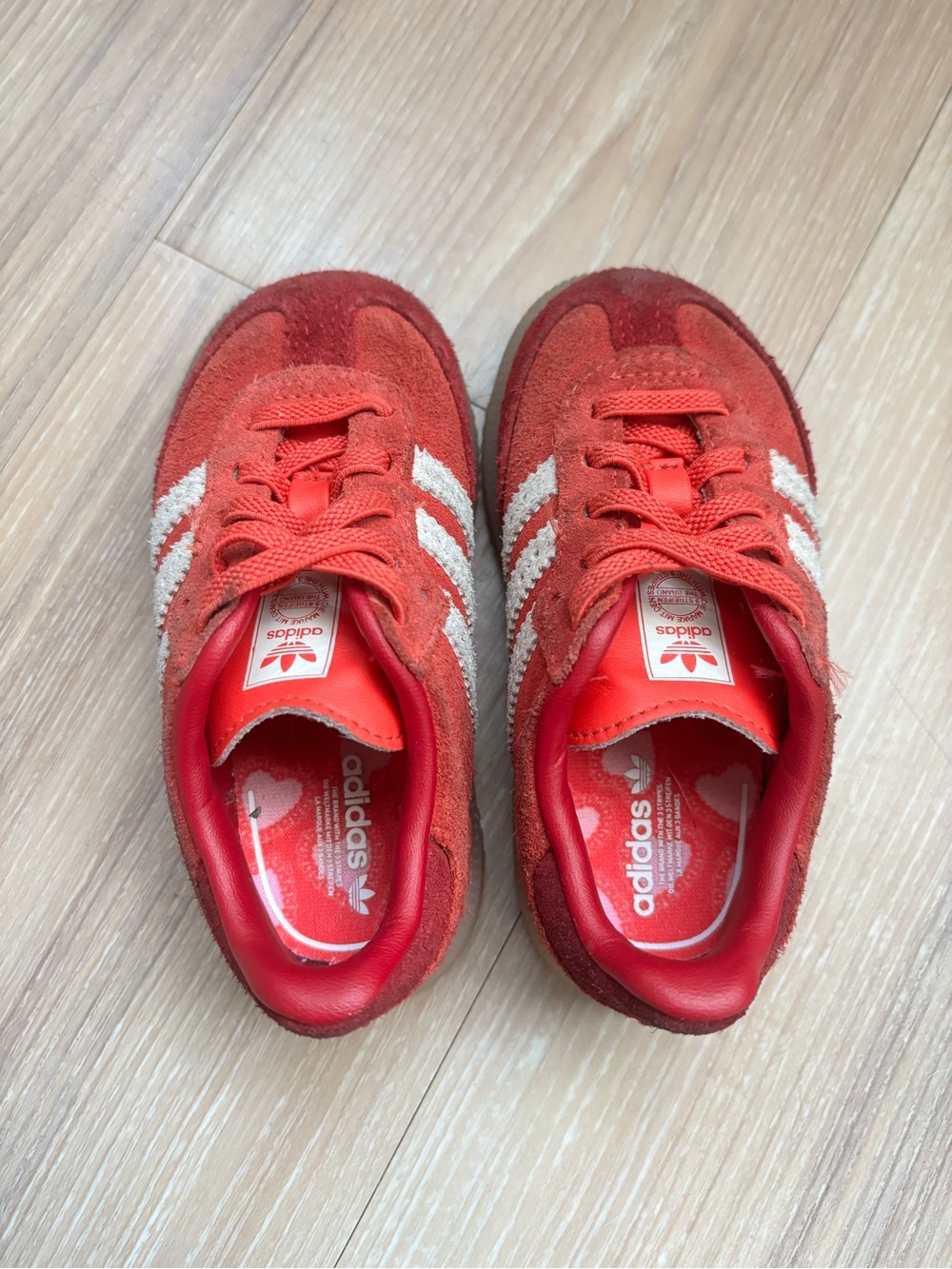 adidas Originals Samba Red valentines edition size 6C
